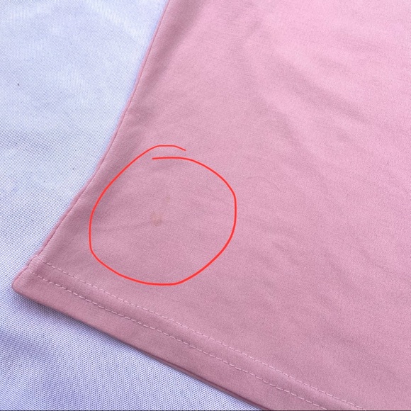 Vintage Pink Rhinestone Buckle Tank Top - Picture 9 of 10